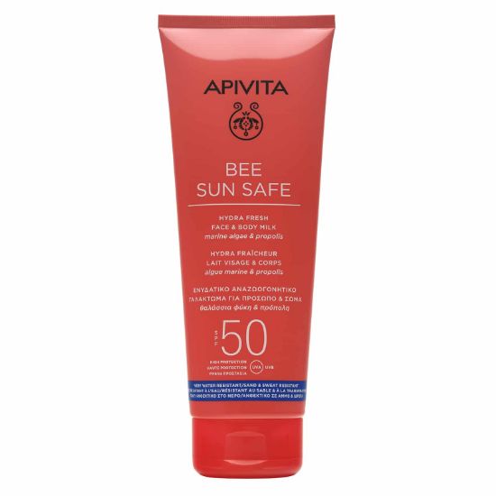 Εικόνα της APIVITA SUN FACE & BODY MILK 50SPF 200ML