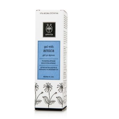 Εικόνα της APIVITA ARNICA GEL 40ML  APIVITA Herbal Cream Gel with Arnica Τζελ με Άρνικα για Μώλωπες & Χτυπήματα 40ml