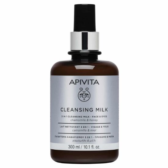 Εικόνα της APIVITA CLEANSING MILK ΓΑΛΑΚΤΩΜΑ ΚΑΘΑΡΙΣΜΟΥ 3 ΣΕ 1 ΜΕ ΧΑΜΟΜΗΛΙ & ΜΕΛΙ ΓΙΑ ΠΡΟΣΩΠΟ & ΜΑΤΙΑ, 200ML.