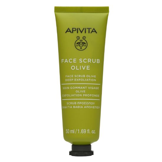 Εικόνα της APIVITA FACE SCRUB OLIVE 50ML - Βαθιά Απολέπιση με Ελιά, 50ml