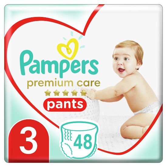 Εικόνα της PAMPERS PREMIUM PANTS N3 (6-11KG) 48TEM