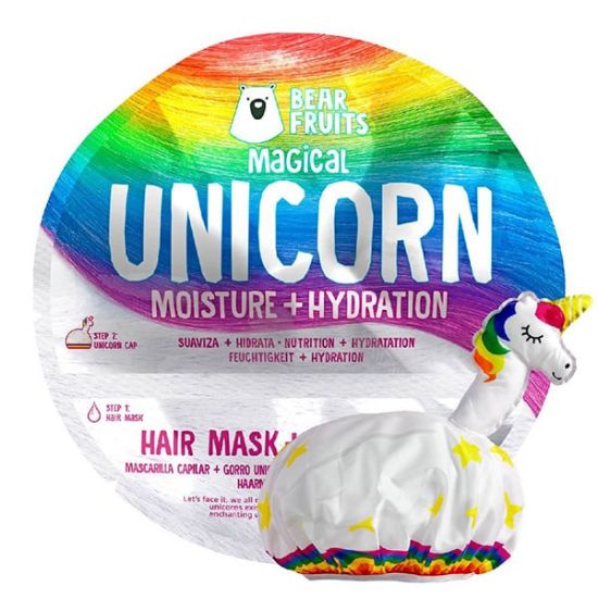 Εικόνα της BEAR FRUITS MAGICAL UNICORN ΜΑΣΚΑ ΜΑΛΛΙΩΝ 20ML+ ΣΚΟΥΦΑΚΙ ΜΟΝΟΚΕΡΟΣ 1ΤΕΜ