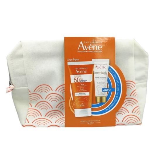 Εικόνα της AVENE PROMO ΜΕ CREAM FOR DRY SENSITIVE SKIN SPF50+, ΑΝΤΗΛΙΑΚΗ ΚΡΕΜΑ ΠΡΟΣΩΠΟΥ ΓΙΑ ΞΗΡΟ & ΕΥΑΙΣΘΗΤΟ ΔΕΡΜΑ, 50ML & ΔΩΡΟ DERMABSOLU MASK, 15ML