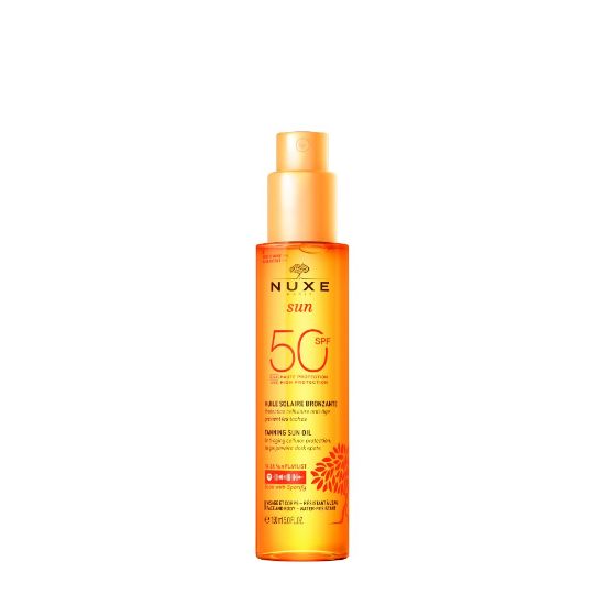 Εικόνα της NUXE SUN TANNING OIL SPF50 150ML-Λάδι Μαυρίσματος για Πρόσωπο & Σώμα SPF50, 150ml