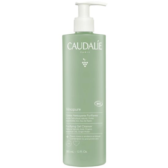 Εικόνα της CAUDALIE VINOPURE PURIFYING GEL CLEANSER 385ML ΤΖΕΛ ΚΑΘΑΡΙΣΜΟΥ ΠΡΟΣΩΠΟΥ 385ML