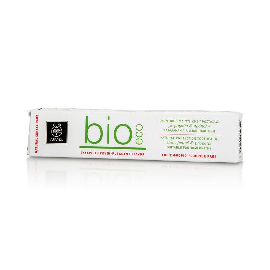 Εικόνα της APIVITA TOOTHPASTE BIO ECO 75ML - Οδοντόκρεμα Φυσικής Προστασίας με μάραθο & πρόπολη 75ml