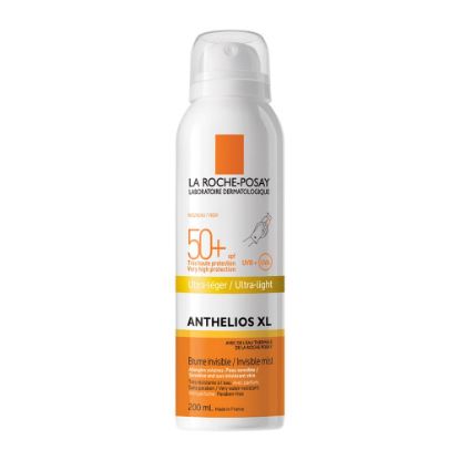 Εικόνα της LA ROCHE POSAY ANTHELIOS XL ULTRA-LIGHT SPF50  200ML  La Roche Posay Anthelios XL Invisible Mist SPF50+ Αντιηλιακό για Πολύ Υψηλή Προστασία σε Υφή Mist, 200ml