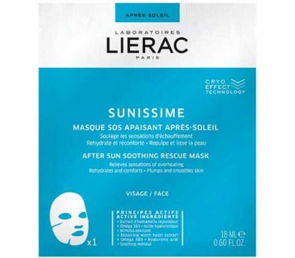 Εικόνα της LIERAC SUNISSIME AFTER SUN SOOTHING RESCUE MASK 18ML