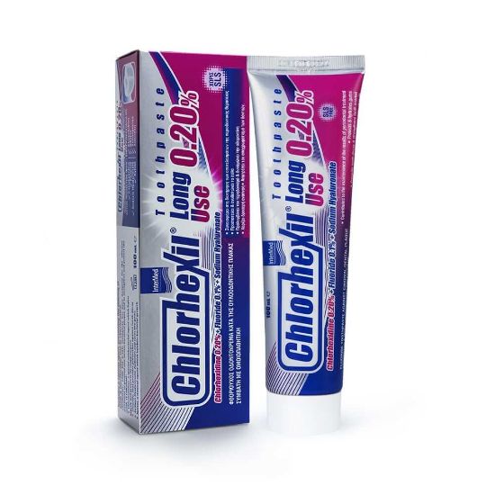 Εικόνα της  INTERMED CHLORHEXIL TOOTHPASTE LONG USE 0.20% 100ML 1TEM. - Πολλαπλή Προστασία της Στοματικής Κοιλότητας, 100ml