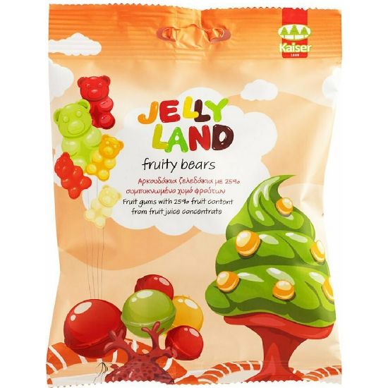 Εικόνα της KAISER JELLY-LAND FRUITY BEARS 100GR