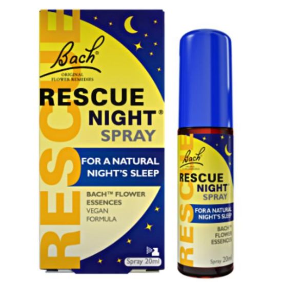 Εικόνα της BACH RESCUE REMEDY NIGHT SPRAY 20ML - Φυσικό Βοήθημα για την Αΰπνία, 20ml