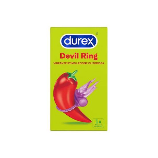 Εικόνα της DUREX LITTLE DEVIL RING ΔΑΧΤΥΛΙΔΙ ΔΟΝΗΣΕΩΝ, 1ΤΜΧ