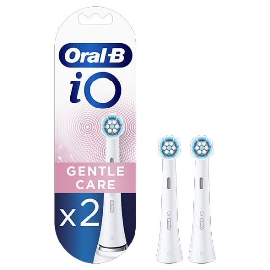 Εικόνα της ORAL-B IO SENSITIVE CLEAN GENTLE CARE WHITE. ΑΝΤΑΛΛΑΚΤΙΚΕΣ ΚΕΦΑΛΕΣ ΒΟΥΡΤΣΙΣΜΑΤΟΣ, 2ΤΜΧ