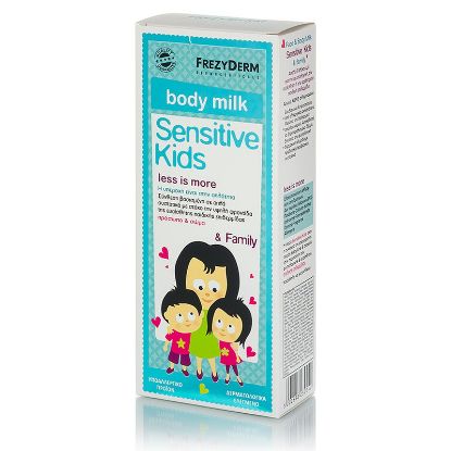 Εικόνα της FREZYDERM SENSITIVE KIDS BODY MILK & FAMILY ΠΑΙΔΙΚΟ ΓΑΛΑΚΤΩΜΑ ΣΩΜΑΤΟΣ ΓΙΑ ΟΛΗ ΤΗΝ ΟΙΚΟΓΕΝΕΙΑ, 200ML