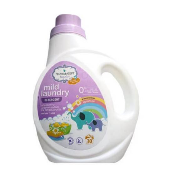 Εικόνα της PHARMASEPT BABY CARE MILD LAUNDRY DETERGENT ΑΠΑΛΟ ΑΠΟΡΡΥΠΑΝΤΙΚΟ ΓΙΑ ΒΡΕΦΙΚΑ ΡΟΥΧΑ 1LT