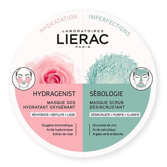 Εικόνα της LIERAC HYDRAGENIST SOS MOISTURIZING OXYGENATING MASK ΓΙΑ ΕΝΥΔΑΤΩΣΗ, ΟΞΥΓΟΝΩΣΗ & ΕΠΑΝΑΠΥΚΝΩΣΗ, 6ML & SEBOLOGIE DEEP CLEANSING SCRUB MASK ΜΑΣΚΑ ΠΡΟΣΩΠΟΥ ΓΙΑ ΒΑΘΥ ΚΑΘΑΡΙΣΜΟ ΓΙΑ ΜΙΚΤΕΣ - ΛΙΠΑΡΕΣ ΕΠΙΔΕΡΜΙΔΕΣ, 6ML.