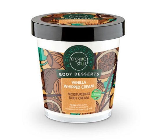 Εικόνα της  ORGANIC SHOP BY NATURA SIBERICA BODY DESSERTS VANILLA WHIPPED CREAM ΒΑΝΙΛΙΑ ΣΑΝΤΙΓΥ ΕΝΥΔΑΤΙΚΗ ΚΡΕΜΑ ΣΩΜΑΤΟΣ 450ML  1977