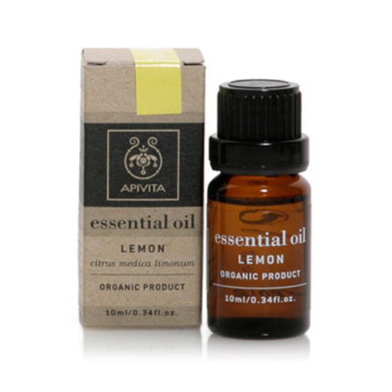 Εικόνα της APIVITA ESSENTIAL OIL LEMON 10ML  APIVITA Αιθέριο Έλαιο Lemon - Λεμόνι, 10ml