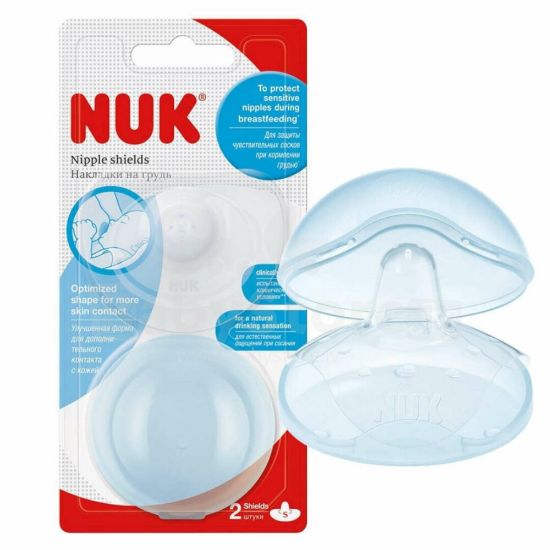 Εικόνα της NUK NIPPLE SHIELDS MEDIUM ΑΣΠΙΔΑ ΘΗΛΗΣ ΣΙΛΙΚΟΝΗΣ ΜΕ ΘΗΚΗ 2ΤΜΧ