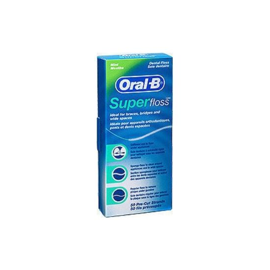 Εικόνα της ORAL-B SUPER FLOSS. Οδοντικό Νήμα με Κερί, 50m