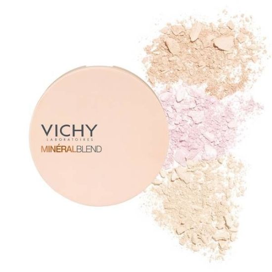 Εικόνα της VICHY MINERALBLEND HEALTY GLOW TRI-COLOUR POWDER LIGHT. ΤΡΙΧΡΩΜΗ ΠΟΥΔΡΑ ΓΙΑ ΦΥΣΙΚΗ ΛΑΜΨΗ 9gr