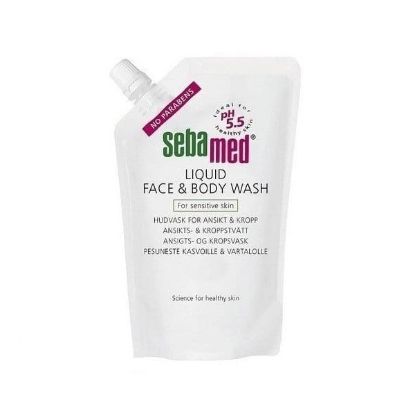 Εικόνα της SEBAMED LIQUID FACE & BODY REFILL ΑΝΤΑΛΛΑΚΤΙΚΟ ΓΕΜΙΣΜΑΤΟΣ ΓΙΑ ΤΟΝ ΚΑΘΑΡΙΣΜΟ ΠΡΟΣΩΠΟΥ & ΣΩΜΑΤΟΣ, 400ML.