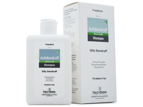 Εικόνα της FREZYDERM ANTIDANDRUFF SHAMPOO 200ML   Frezyderm Antidandruff Shampoo Σαμπουάν κατά της Λιπαρής Πιτυρίδας, 200ml