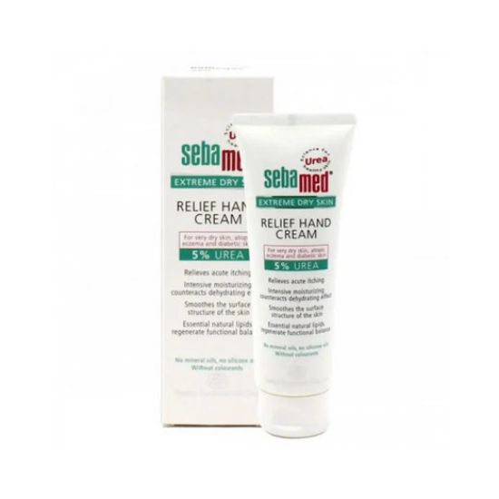 Εικόνα της SEBAMED HAND CREAM UREA 5% ΚΡΕΜΑ ΧΕΡΙΩΝ ΜΕ ΟΥΡΙΑ ΓΙΑ ΑΜΕΣΗ ΕΝΥΔΑΤΩΣΗ, 75ML