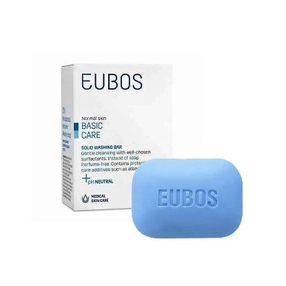 Εικόνα της EUBOS SOLID WASHING BAR BLUE, 125GR ΣΤΕΡΕΗ ΠΛΑΚΑ ΚΑΘΑΡΙΣΜΟΥ.