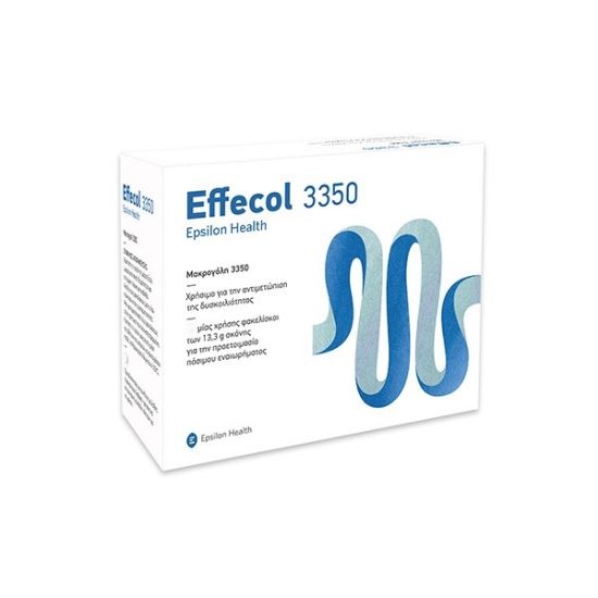 Εικόνα της EPSILON HEALTH EFFECOL 3350 24χ13.3G - Μακρογόλη για την αντιμετώπιση της δυσκοιλιότητας, 24 φακελίσκοι