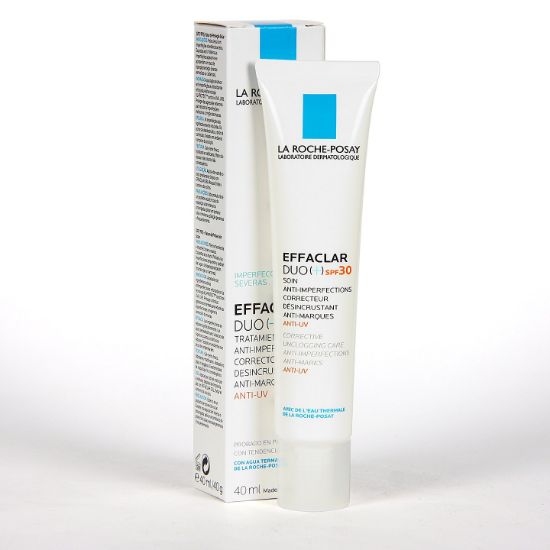 Εικόνα της LA ROCHE POSAY  EFFACLAR DUO+SPF30 40ML - Επανορθωτική Κρέμα κατά των Ατελειών, 40ml