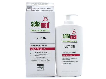 Εικόνα της SEBAMED UREA LOTION 5% ΑΝΑΚΟΥΦΙΣΤΙΚΗ ΛΟΣΙΟΝ ΜΕ ΟΥΡΙΑ ΓΙΑ ΠΟΛΥ ΞΗΡΕΣ & ΑΦΥΔΑΤΩΜΕΝΕΣ ΕΠΙΔΕΡΜΙΔΕΣ, 400ML.