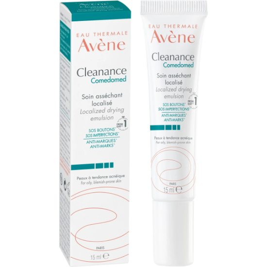 Εικόνα της AVENE CLEANANCE SOS BOUTONS 15ML   Avene Cleanance Comedomed SPOT SOS Ξηραντική Κρέμα για Εντοπισμένες Ατέλειες, 15ml