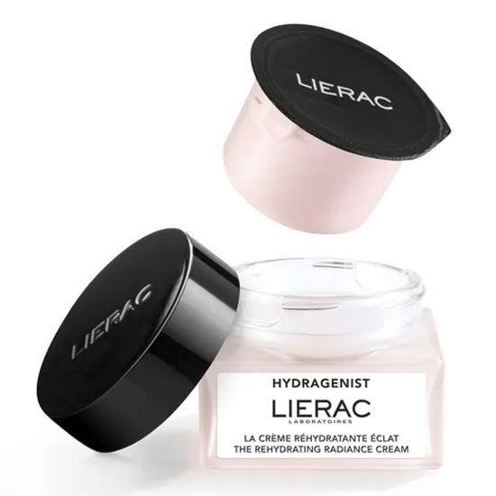 Εικόνα της LIERAC HYDRAGENIST CREME RECH 50ML    Lierac Hydragenist Cream Refill Ανταλλακτικό Κρέμα Ημέρας για Ενυδάτωση, 50ml