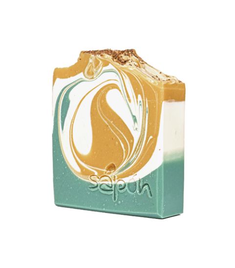 Εικόνα της SAPON ALOE AND CHAMOMILE SOAP. Σαπούνι Aloe & Χαμομήλι 110gr