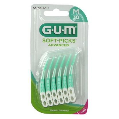 Εικόνα της GUM SOFT PICKS ADVANCED REGULAR (650) ΜΕΣΟΔΟΝΤΙΑ ΒΟΥΡΤΣΑΚΙΑ ΜΕΓΕΘΟΣ REGULAR, 30 ΤΕΜAΧΙΑ.