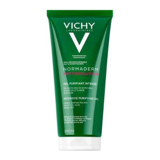 Εικόνα της VICHY NORMADERM PHYTOSOLUTION GEL CLEANSING 200ML- Τζελ Εντατικού Καθαρισμού, 200ml