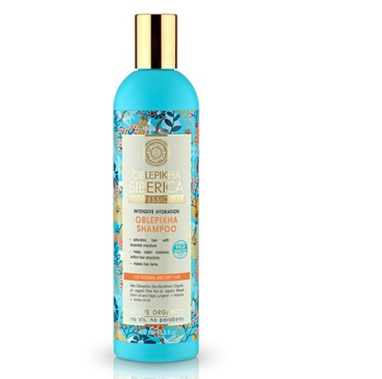 Εικόνα της NATURA SIBERICA OBLEPIKHA SHAMPOO INTENSIVE HYDRATION 400ML, ΕΝΤΑΤΙΚΗ ΕΝΥΔΑΤΩΣΗ ΓΙΑ ΚΑΝΟΝΙΚΑ & ΞΗΡΑ ΜΑΛΛΙΑ.