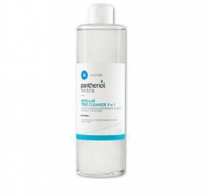 Εικόνα της PANTHENOL EXTRA MICELLAR TRUE CLEANSER 3 IN 1 ΚΑΘΑΡΙΣΤΙΚΗ ΛΟΣΙΟΝ ΠΡΟΣΩΠΟΥ & ΜΑΤΙΩΝ, 500ML.