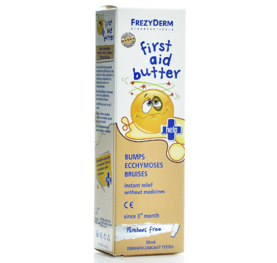 Εικόνα της FREZYDERM FIRST AID BUTTER GEL ΠΟΥ ΑΝΤΙΜΕΤΩΠΙΖΕΙ ΧΤΥΠΗΜΑΤΑ, ΕΚΧΥΜΩΣΕΙΣ & ΜΩΛΩΠΕΣ ΓΙΑ ΠΡΟΣΩΠΟ & ΣΩΜΑ, 50ML.