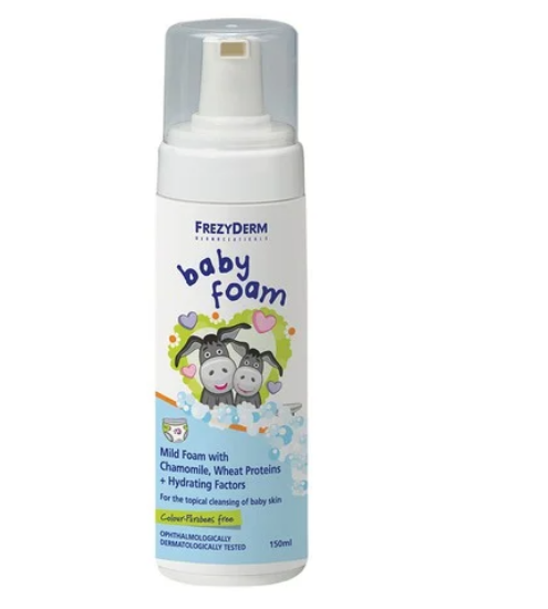 Εικόνα της FREZYDERM BABY FOAM ΑΦΡΟΣ ΚΑΘΑΡΙΣΜΟΥ ΓΙΑ ΒΡΕΦΗ 150ML