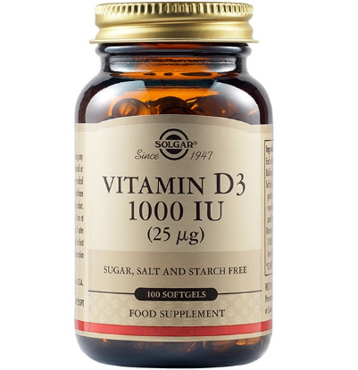 Εικόνα της SOLGAR VITAMIN D3 1000 IU (25ΜG) ΣΥΜΠΛΗΡΩΜΑ ΔΙΑΤΡΟΦΗΣ ΒΙΤΑΜΙΝΗΣ D3 ΜΕ ΠΟΛΛΑΠΛΑ ΟΦΕΛΗ ΓΙΑ ΤΟΝ ΟΡΓΑΝΙΣΜΟ, ΙΔΑΝΙΚΟ ΓΙΑ ΤΗΝ ΥΓΕΙΑ ΤΩΝ ΟΣΤΩΝ & ΤΩΝ ΑΡΘΡΩΣΕΩΝ, 100 SOFTCELLS.