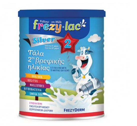 Εικόνα της FREZYLAC SILVER 2 400GR-ΑΓΕΛΑΔΙΝΟ ΓΑΛΑ ΣΕ ΣΚΟΝΗ 6-12 ΜΗΝΩΝ, 400gr