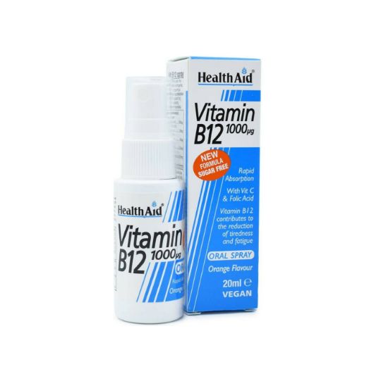 Εικόνα της HEALTH AID VITAMIN B12 1000MG ORAL SPRAY, 20ML