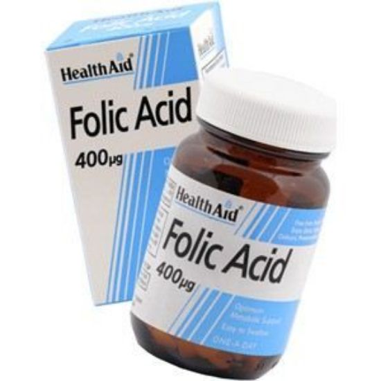 Εικόνα της HEALTH AID FOLIC ACID ΦΟΛΙΚΟ ΟΞΥ 400MG 90TABS.    HEALTH AID Vegan Folic Acid 400μg Συμπλήρωμα Διατροφής Φολικού Οξέος για τη Φυσιολογική Αιμοποίηση & Σύνθεση των Αμινοξέων & Λειτουργία του Ανοσοποιητικού 90 Ταμπλέτες