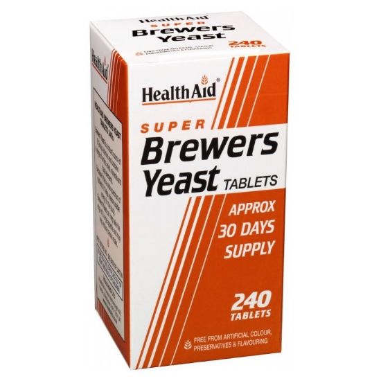 Εικόνα της HEALTH AID BREWERS YEAST 300MG, 240 ΤΑΜΠΛΕΤΕΣ.