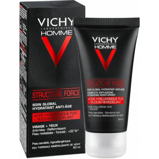 Εικόνα της VICHY HOMME STRUCTURE FORCE ΑΝΤΙΓΗΡΑΝΤΙΚΗ/ΣΥΣΦΙΚΤΙΚΗ ΓΙΑ ΠΡΟΣΩΠΟ/ΜΑΤΙΑ 50ML.