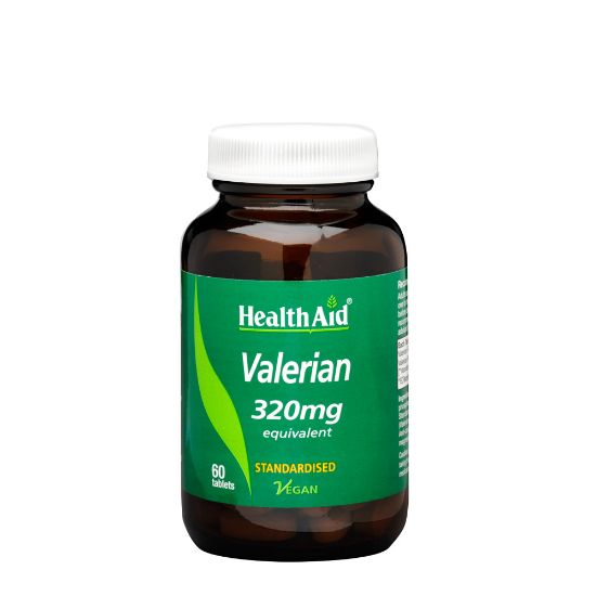 Εικόνα της HEALTH AID VALERIAN 320MG ΒΑΛΕΡΙΑΝΑ ΣΕ ΤΑΜΠΛΕΤΕΣ ΓΙΑ ΤΗΝ ΚΑΤΑΠΟΛΕΜΗΣΗ ΤΗΣ ΑΥΠΝΟΙΑΣ & ΤΗΣ ΣΥΝΑΙΣΘΗΜΑΤΙΚΗΣ ΚΑΤΑΠΤΩΣΗΣ, 60 ΤΑΒΣ.