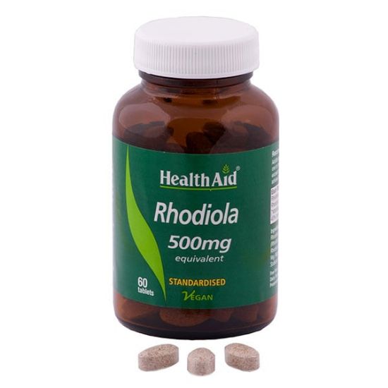 Εικόνα της HEALTH AID RHODIOLA 500MG, 60 ΤΑΜΠΛΕΤΕΣ.