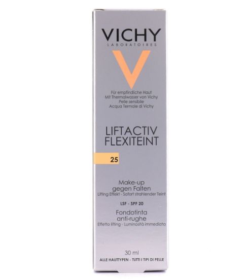 Εικόνα της VICHY LIFTACTIV FLEXITEINT NUDE 25 30ML - Αντιρυτιδικό Make-Up για για Άμεσο Αποτέλεσμα Lifting, 30ml